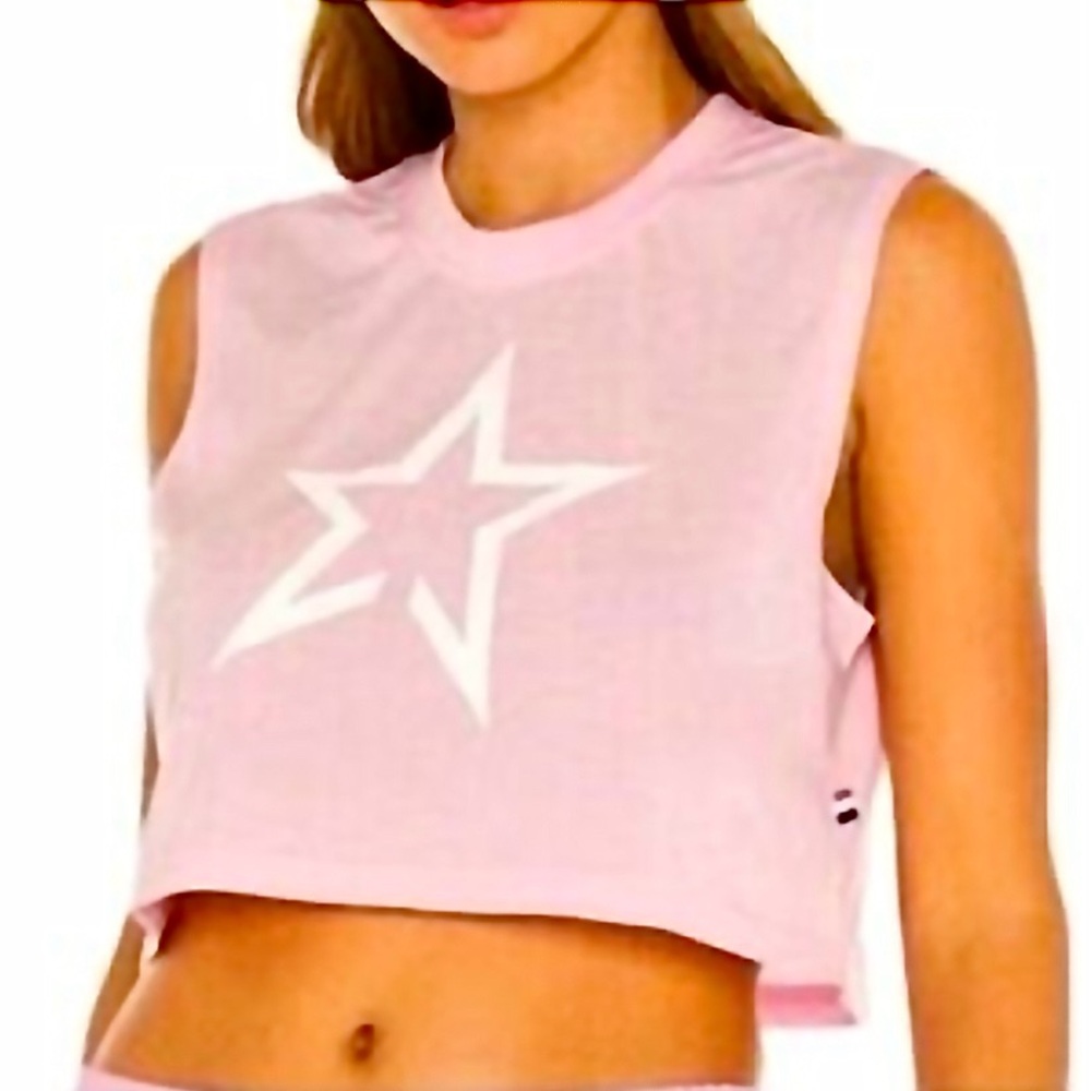 Perfect Moment Crop Tank Women’s XS Pink